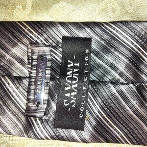 Lot of 2 Men’s Dress Ties – Burma Bibas – Classic Striped